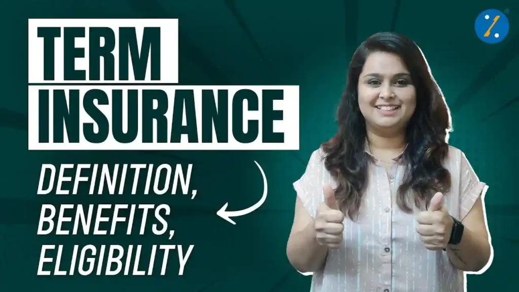 Term Insurance Benefits finiancial plannings